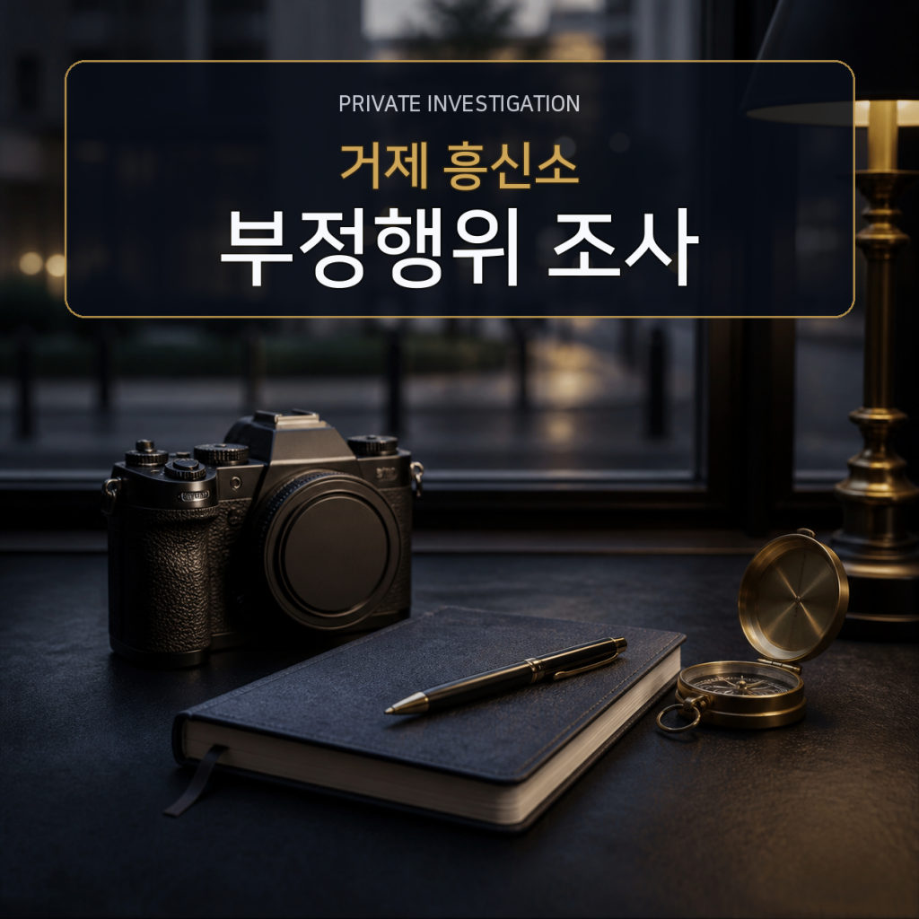 거제 부정행위 사실조사 전문 흥신소